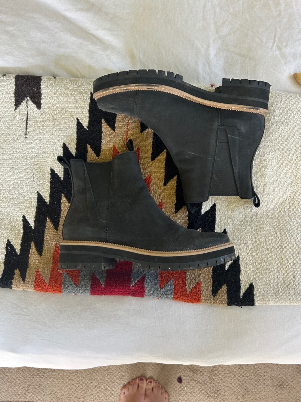 Black chelsea boot - toms bennett